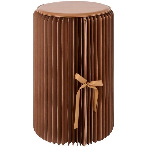 Ambia Home TABURE, umetna masa, papir, leseni material svetlo rjava Cene