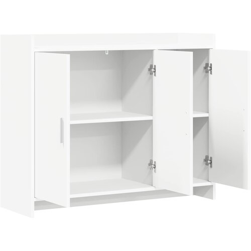  Kreveta Bijela 98,5 x 33 x 80 cm Konstruirano drvo Slike