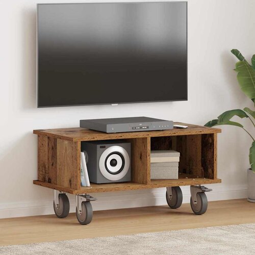 TV stalak Staro drvo 68,5 x 35 x 35 cm Konstruirano drvo Cijene