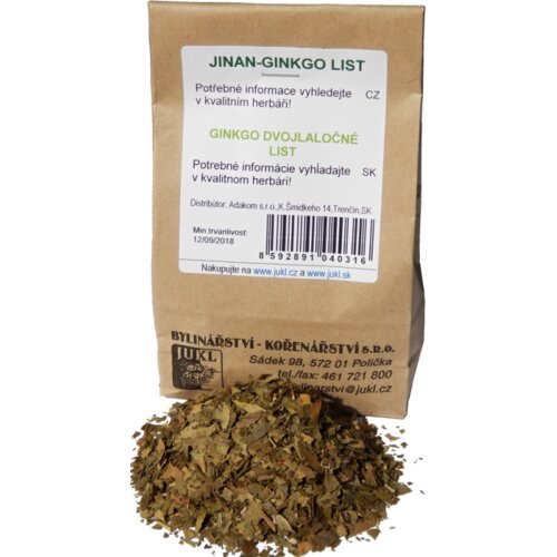JUKL Ginko biloba list 50 g Cijene