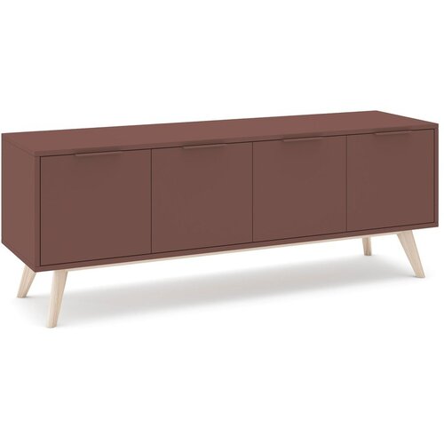 Marckeric TV komoda u mat dekoru boja terakote 140x53x40 cm Campus &amp;ndash; Slike