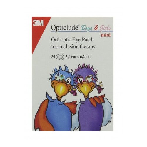 3M Health Care Opticlude flasteri za oči 5x6.2cm Slike