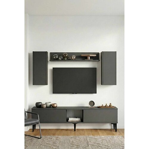 Hanah home TV komoda Didema 150, antracit Cene