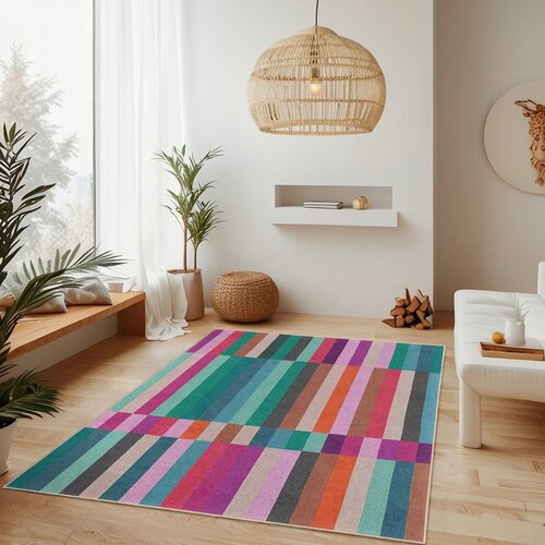 Mila Home Turkizna pralna preproga 160x230 cm Acid Rain &amp;ndash; Slike