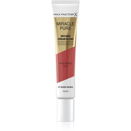 Max Factor Miracle Pure Infused Cream Blush rdečilo za obraz 15 ml odtenek 07 Warm Sienna Cene