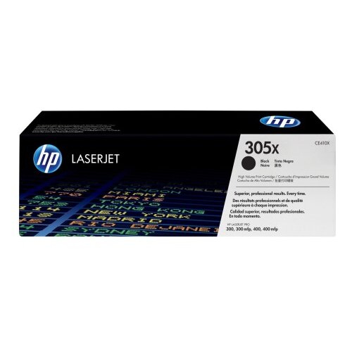 HP Izvirni toner 305X LaserJet, črne barve, visoke zmogljivosti, 4.000 strani, 1 kos Cene