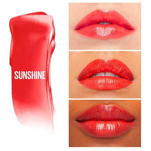 Maybelline &amp;Scaron;minke Balmy Lip Blush Green Edition Lippenstift - 03 Sunshine Rožnata Slike