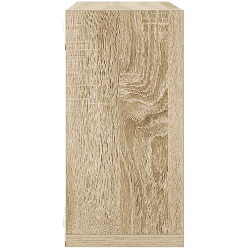  Kockaste zidne police 6 kom boja hrasta sonome 30 x 15 x 30 cm Slike