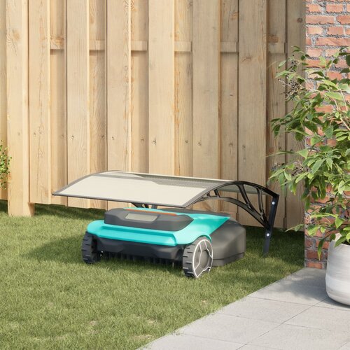 vidaXL Garaža za robotsku kosilicu crna 80 x 101 x 46 cm Cijene