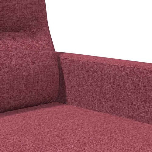  Trosjed od tkanine crvena boja vina 180 cm Slike