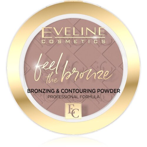 Eveline Cosmetics Feel The Bronze bronz puder za konture odtenek 01 Milky Way 4 g Cene