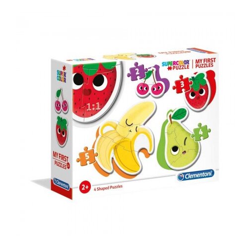 Clementoni Voće 4u1 Supercolor puzzle - Cene