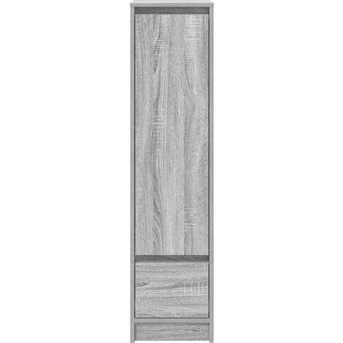 vidaXL Visoka omara siva sonoma 29,5x34x119,5 cm inženirski les Cene