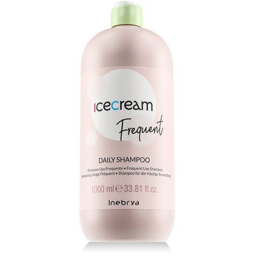 Inebrya Ice Cream Frequent Daily Shampoo 1000 ml &scaron;ampon vse vrste las unisex Cene