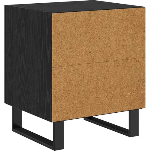  Noćni ormar Crni hrast 40 x 35 x 47,5 cm Konstruirano drvo Slike