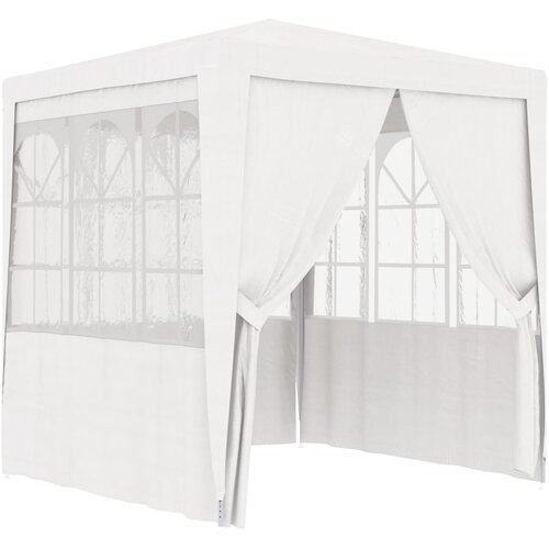 VidaXL Profesionalni &amp;scaron;ator za zabave 2,5 x 2,5 m bijeli 90 g/m&amp;sup2; Slike