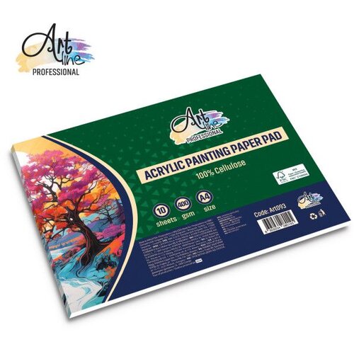 Artline Blok za akrilne boje A4 10L 400gsm Landscape Cene