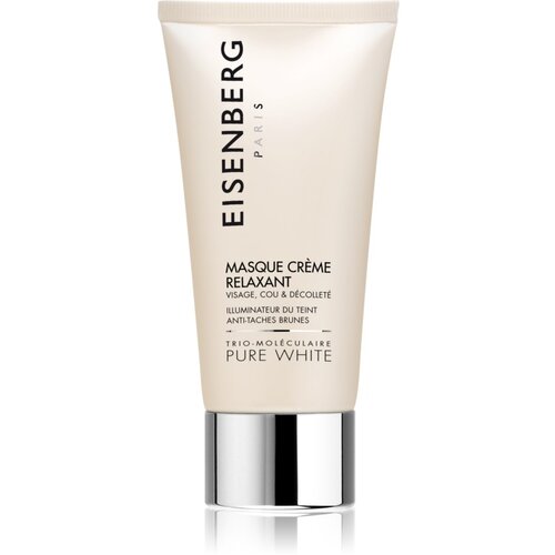 Eisenberg Pure White Masque Cr&amp;egrave;me Relaxant maska za hidrataciju i posvjetljivanje protiv pigmentnih mrlja 75 ml Slike