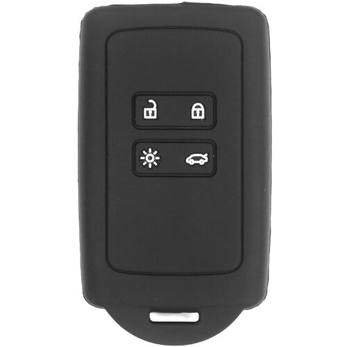 INF Silikonski za&amp;scaron;čitni ovitek za ključ Renault Koleos Black, (21756019) Slike