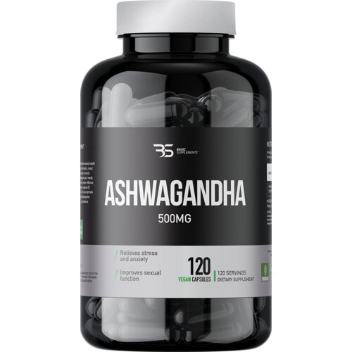 Basic Supplements Ashwagandha Pro 120 Kapsula Cene