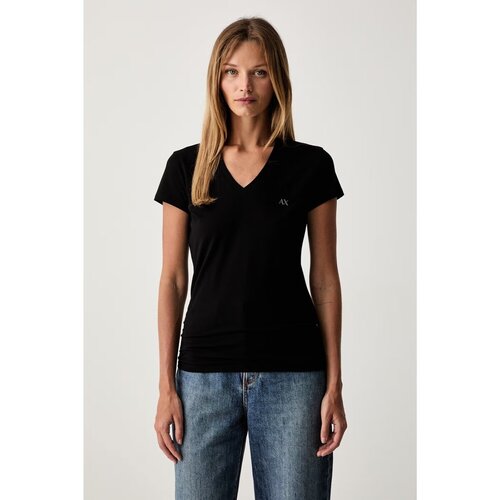 Armani Exchange Majice &amp;amp; Polo majice T-Shirt Črna Slike