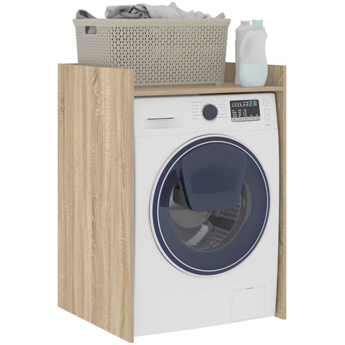  Ormar za perilicu rublja s pohranom Sonoma 67,5 x 62 x 97 cm Slike