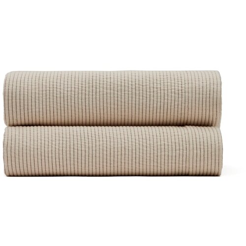 Kave Home Bež bombažno pregrinjalo 240x260 cm Bedar &ndash; Cene