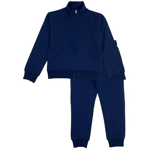 Leone 1947 Trenirka komplet Girl Tracksuit Full Zip Chic Girl Modra Cene