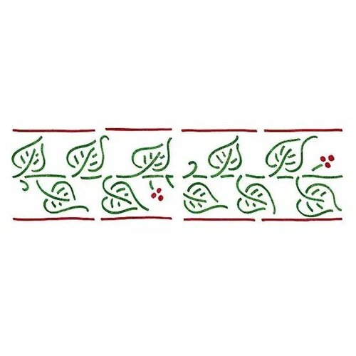  Šablona XL Twig leaves 22x67 cm KORIŠTENO Cijene