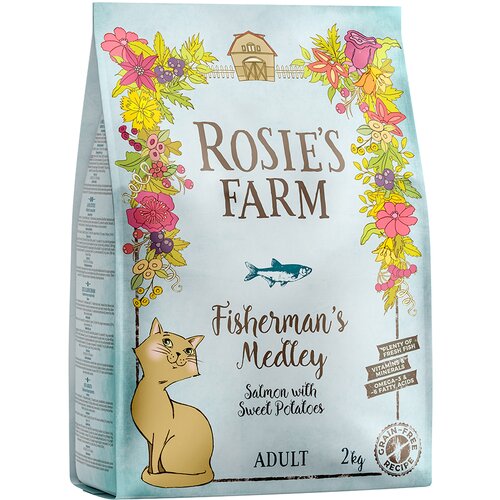 Rosie&amp;#039;s Farm Adult losos s sladkim krompirjem - 400 g Slike