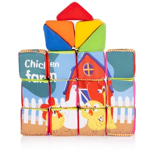 Chipolino set mekih edukativnih kocki &amp;ndash; 12 kom Slike