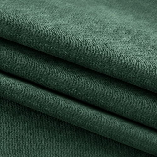  Curtain MILANA color bottle green style classic dragon tape transparent 10 cm with fringe 3 cm chenille 140x270 HOMEDE Slike