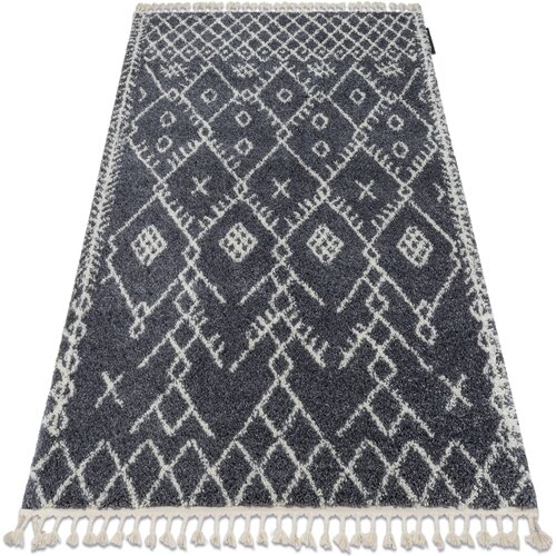 RugsX Preproge Preproga BERBER TANGER B5940 siva / bela 160x220 cm Siva Cene