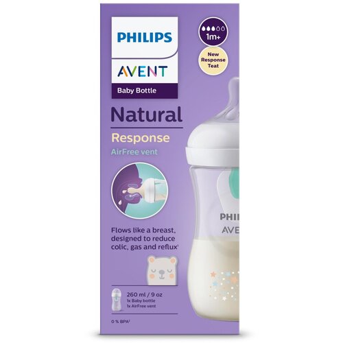 Avent plastična bočica Natural Response 260ml AFV Deco Natural Response Cijene