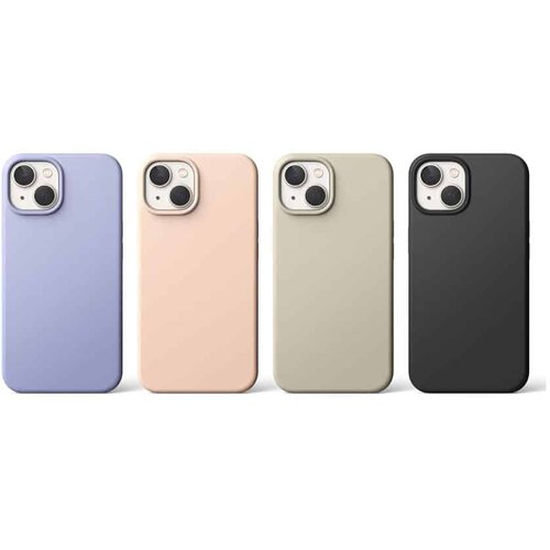 Ringke SILIKONSKI OVITEK ZA IPHONE 14 PLUS / 15 PLUS ČRN Slike