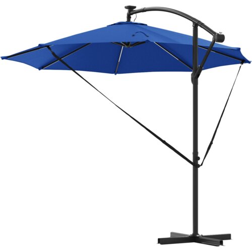  Samostojeći banana suncobran azurnoplava 294 x 294 x 248 cm Slike