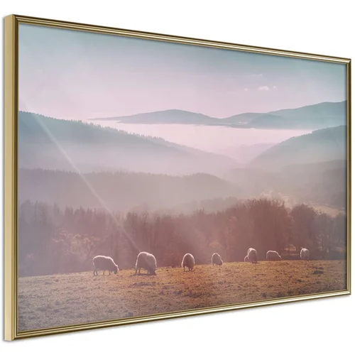  Poster - Mountain Pasture 30x20