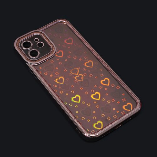 maska heart imd za iphone 12 6.1 roze Slike