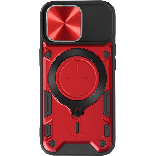 AVIZAR Magnetni ovitek za iPhone 15 Pro Max, združljiv z MagSafe, zašcita za kamero - rdec, (20917971) Cene