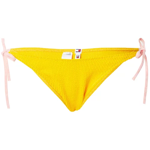 Tommy Jeans Bikini hlačke rumena / roza / bela