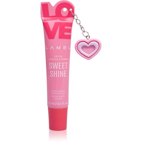 LAMEL Love Sweet Shine hidratantno ulje za usne nijansa 02 Strawberry 12 ml Slike