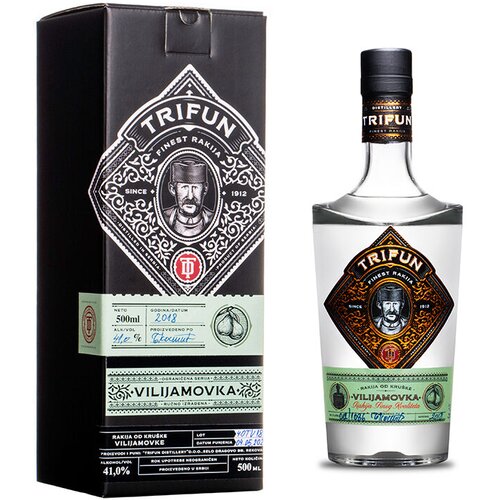 Trifun Rakija Vilijamovka 41% vol, 500ml Cene