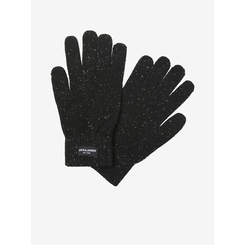 Jack &amp;amp; Jones Men&amp;#039;s Black Checkered Gloves Cliff - Men Slike
