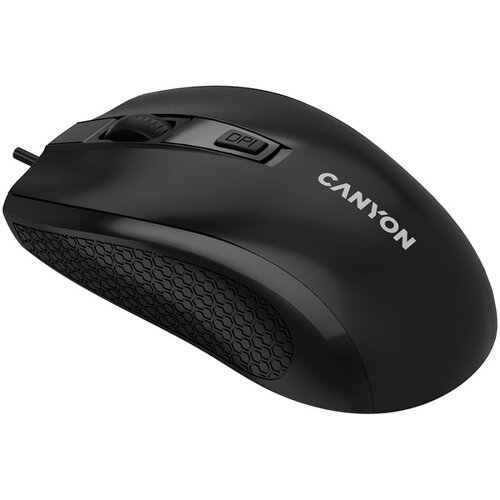 Canyon mouse M-4 Wired Black Slike