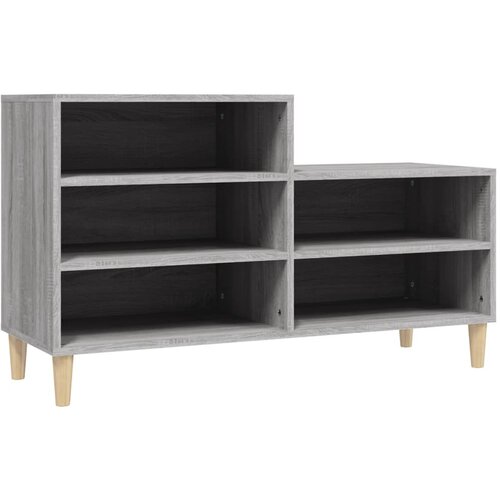 Maison Chic Omarica za obutev - Kopa za čevlje siva sonoma 102x36x60 cm inženirski les, (21776174) Slike