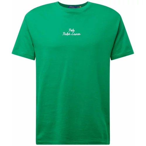 Polo Ralph Lauren Majica sivkasto zelena / bijela