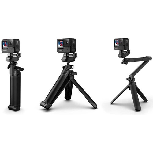 GoPro 3-Way selfie stick,ergonomski nosač kamere,stativ podesiv po visini Slike
