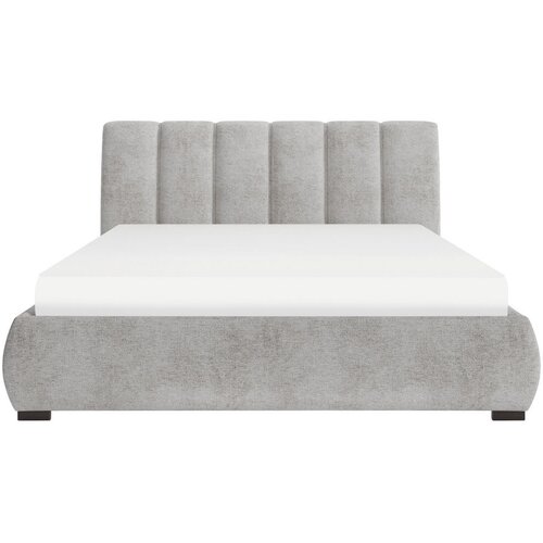MID.YOU OBLAZINJENA POSTELJA 180 cm x 200 cm , les, tekstil, leseni material rjava Slike