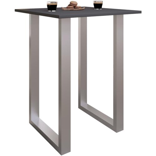 M&amp;ouml;max Barska Miza Xona, Antracit, Srebrna, 80x50cm Slike