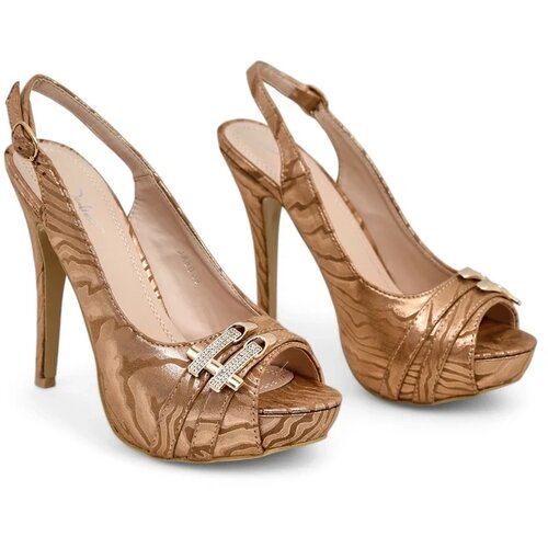 Resti Women's backless pumps with decorative pattern Magiga Cene